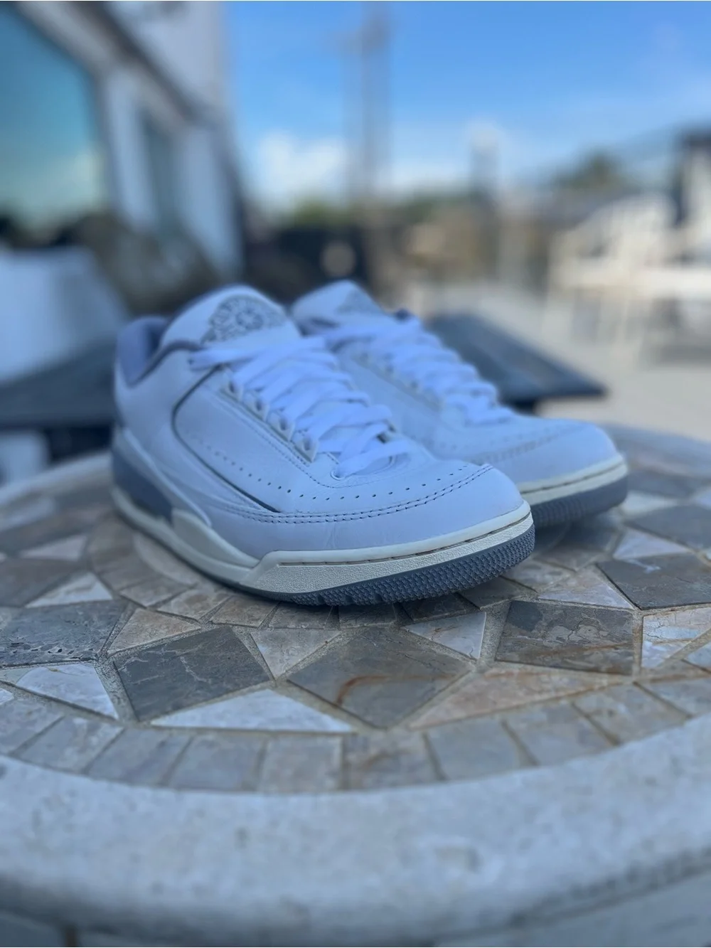 Nike Air Jordan 2/3 White Cement Grey Sail Men’s Size 11 FD0383-101 Shoes